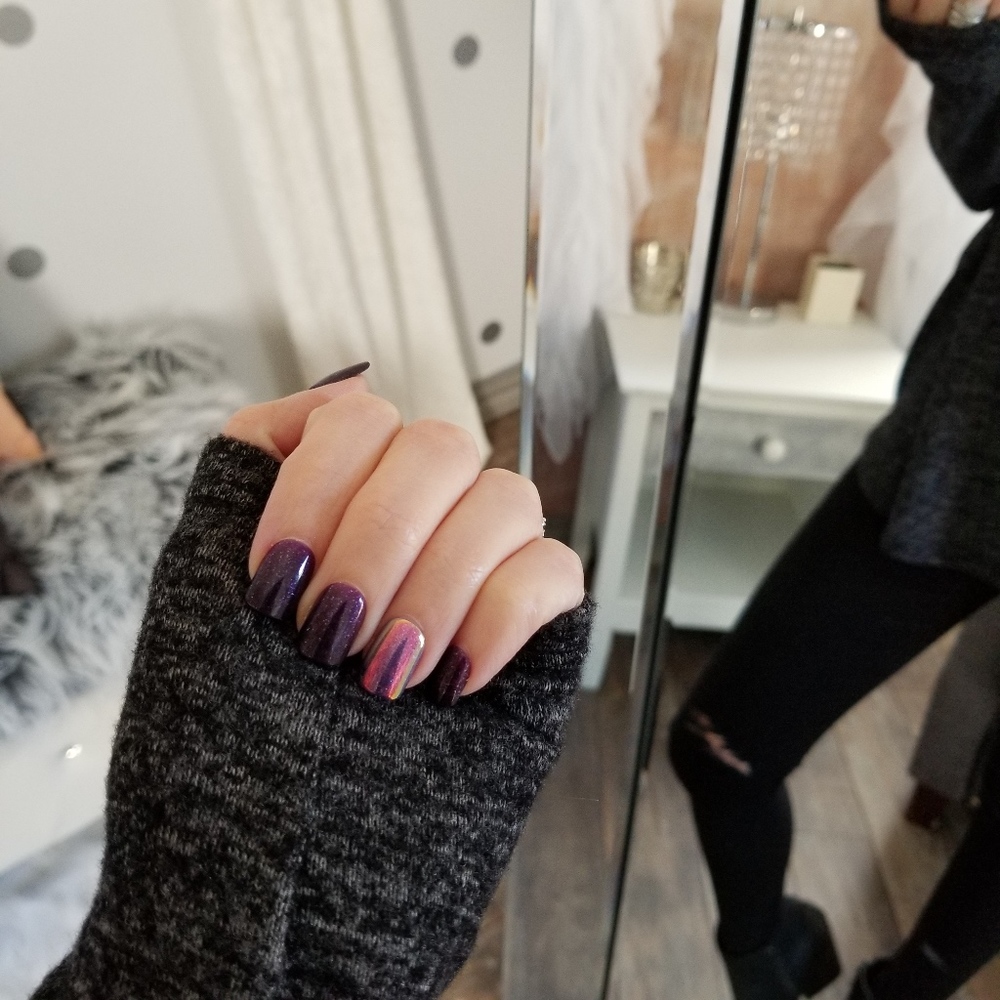 "Cloud" Brushed Long Sleeve Tee V-Neck Basic 🌷 - Picture 3 of 7